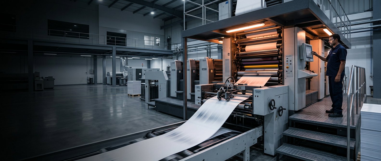 Advanced commercial printing equipment