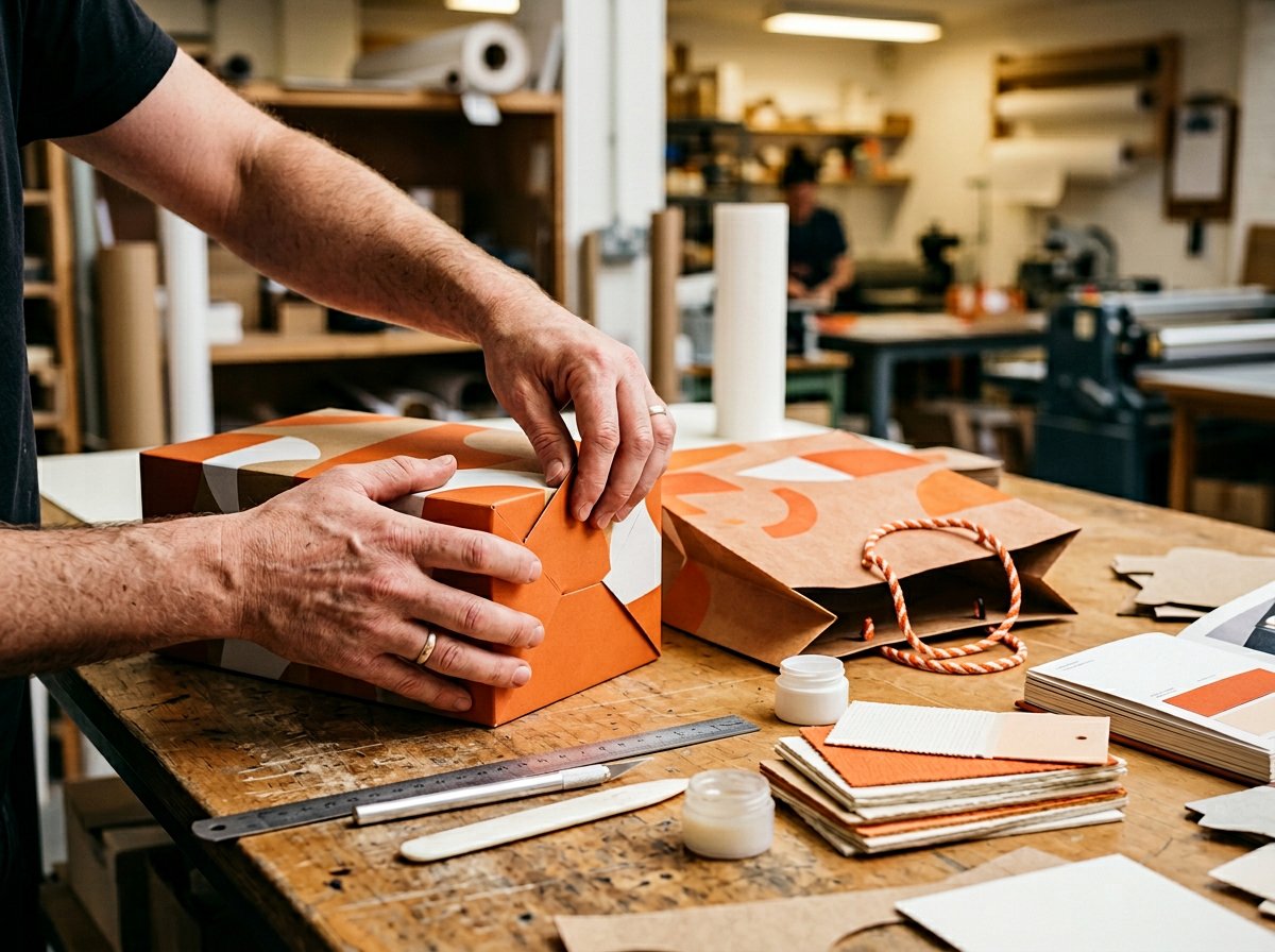 Custom box finishing